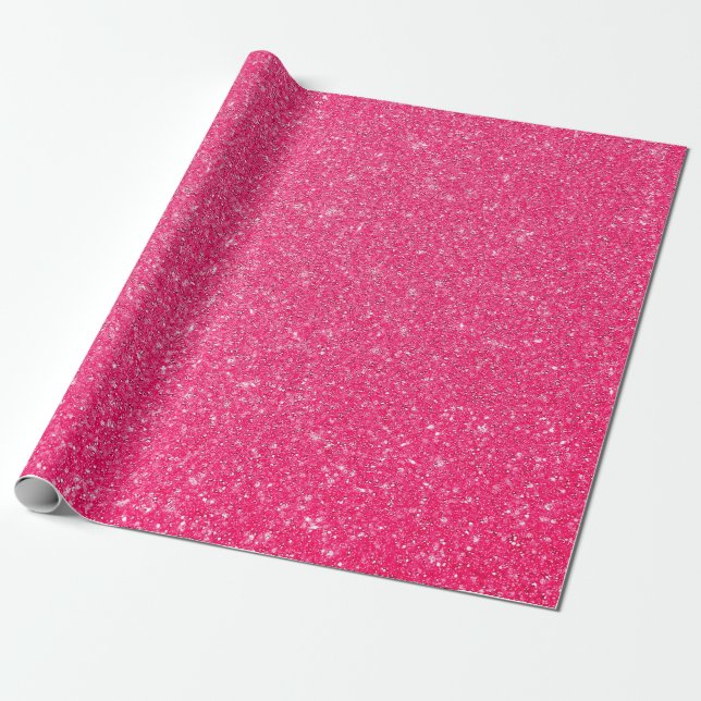 Abstract glitter lights background. de-focusedback wrapping paper (Unrolled)