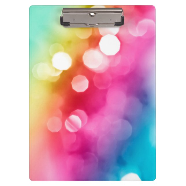Abstract Glow Clipboard (Front)