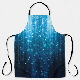 Abstract glowing background apron