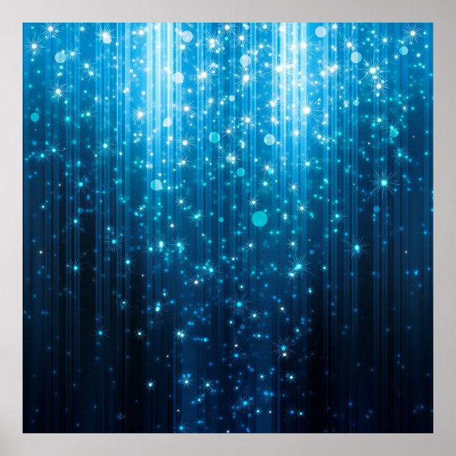 Abstract glowing background poster (Front)