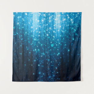 Abstract glowing background tapestry