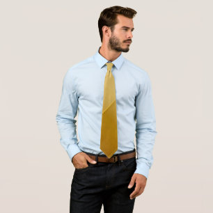 Abstract Gold Diagonal Layers Luxury Art Tie
