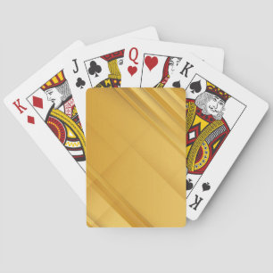 Abstract Gold Geometric Luxury Background Art Playing Cards