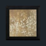 Abstract Gold Painting with Silver Speckles Gift Box<br><div class="desc">Megan Meagher created this abstract gold painting that features silver speckles. A very contemporary piece,  art lovers should add this piece to their collection ASAP!</div>