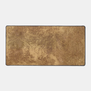 Abstract gold paper desk mat