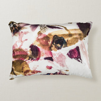 Abstract Gold Sparkles Creative Art Decorative Cushion