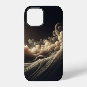Abstract Golden Nebula Phone Case Dreamy Gold Dust