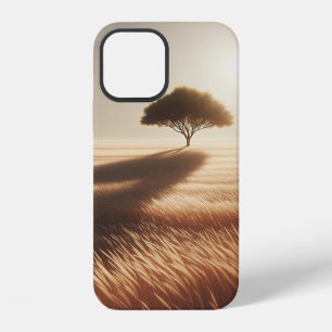 Abstract Golden Savannah Phone Case - Ethereal Sol