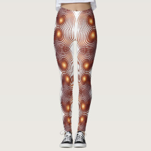 Abstract golden spiral. leggings