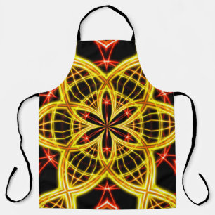 Abstract golden stage light. apron
