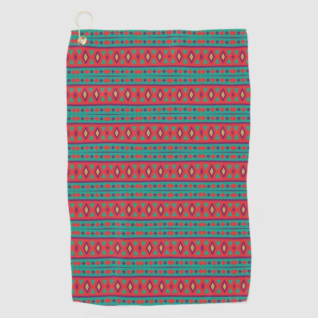 Abstract Golf Towel (Front)