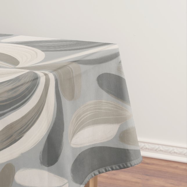 Abstract Gouache Floral Composition Tablecloth (In Situ)