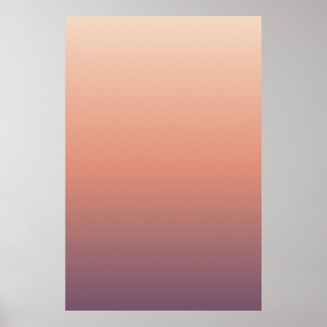 Abstract Gradient Aura Wall Art Poster (Front)