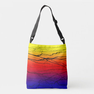 Abstract Gradient Crossbody Bag