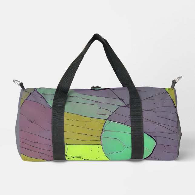 Abstract Gradient  Duffle Bag (Front)