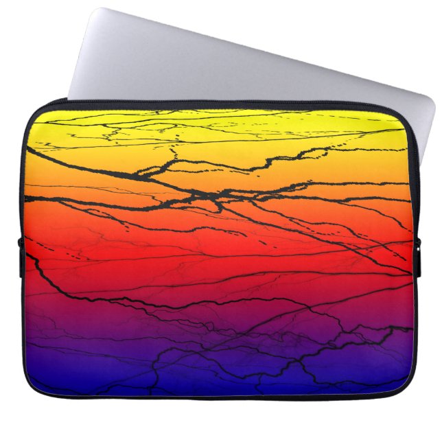 Abstract Gradient Laptop Sleeve (Front)