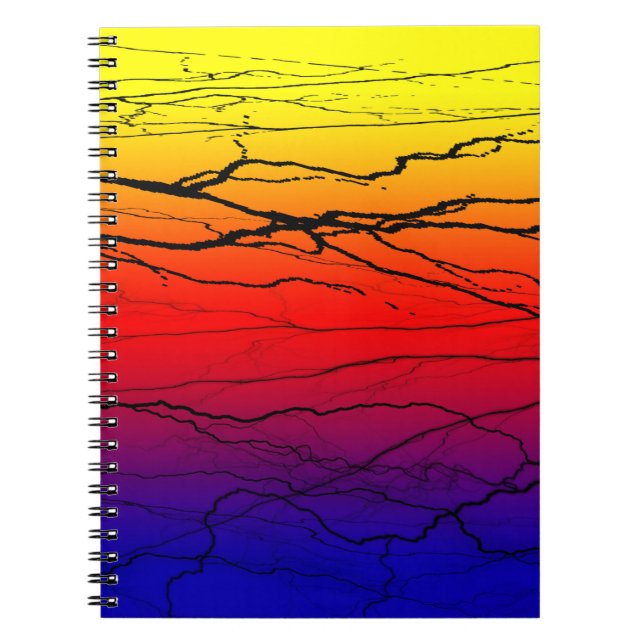 Abstract Gradient Notebook (Front)