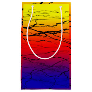 Abstract Gradient Small Gift Bag