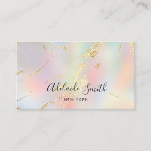 abstract gradients business card
