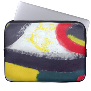 Abstract Graffiti Art from the East Side Gallery Laptop Sleeve