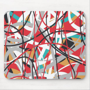 Abstract graffiti  mouse pad