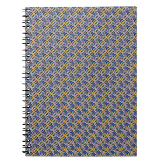 Abstract graffiti pattern notebook (Front)