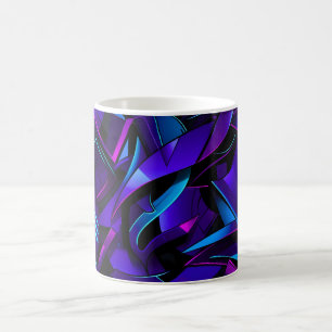 Abstract Graffiti Street Swirl Coffee Mug
