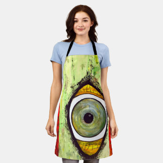 Abstract Graphic Apron
