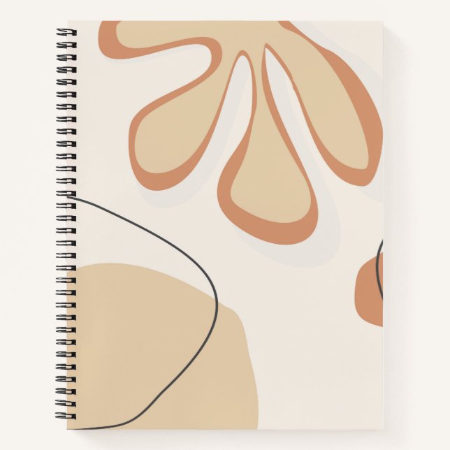 Abstract Graphic Art Vol.07 Notebook (Front)