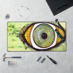 Abstract Graphic Desk Mat