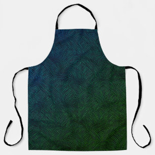 Abstract Green Apron