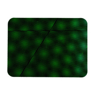 Abstract Green Background Magnet