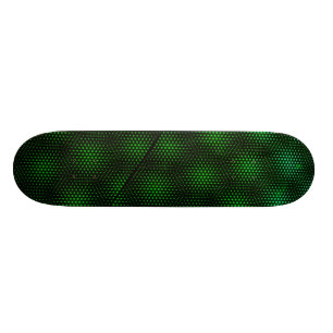 Abstract Green Background Skateboard