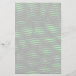 Abstract Green Background Stationery