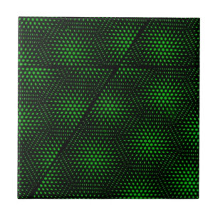 Abstract Green Background Tile
