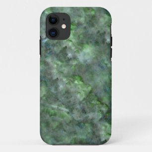 Abstract green quartz marble granite pattern    iPhone 11 case