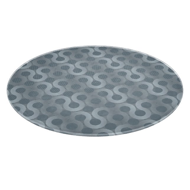 Abstract grey flow background cutting board (Corner)