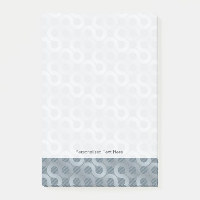 Abstract grey flow background post-it notes (Front)