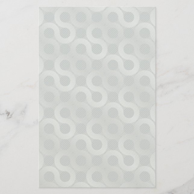 Abstract grey flow background stationery (Front)