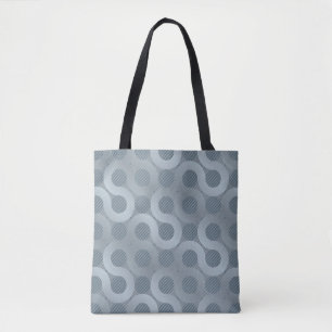 Abstract grey flow background tote bag