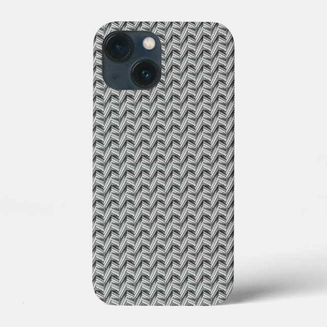 Abstract grey pattern Case-Mate iPhone case (Back)