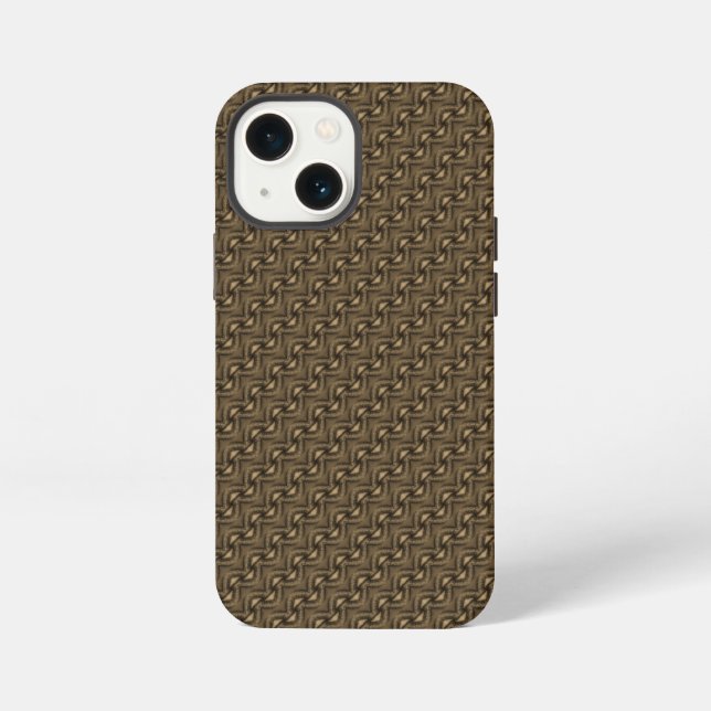 Abstract grey pattern iPhone case (Back)