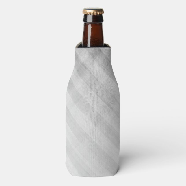 abstract grid pattern bottle cooler (Bottle Front)
