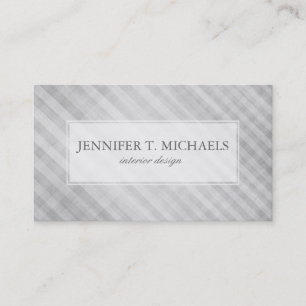 abstract grid pattern business card