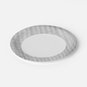 abstract grid pattern paper plate