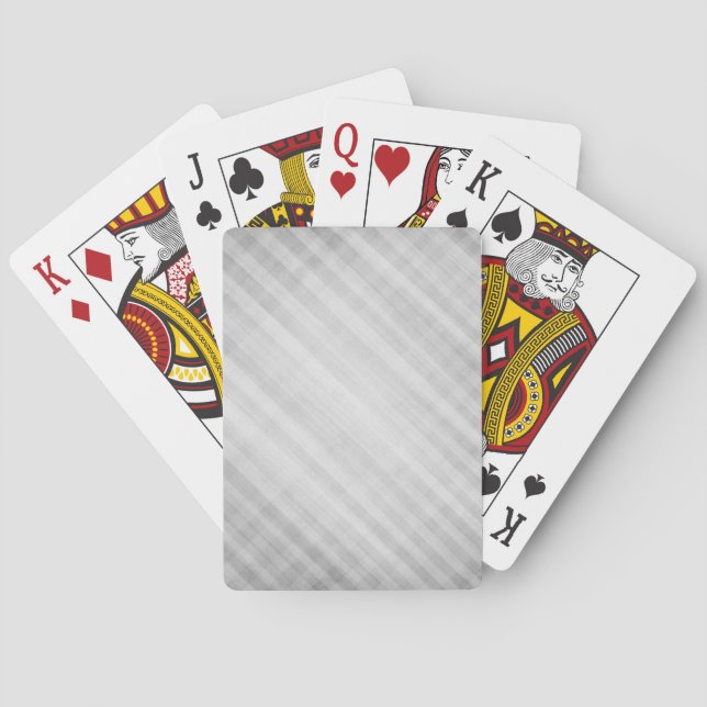 abstract grid pattern playing cards (Back)