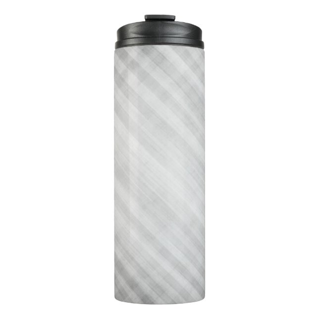 abstract grid pattern thermal tumbler (Front)