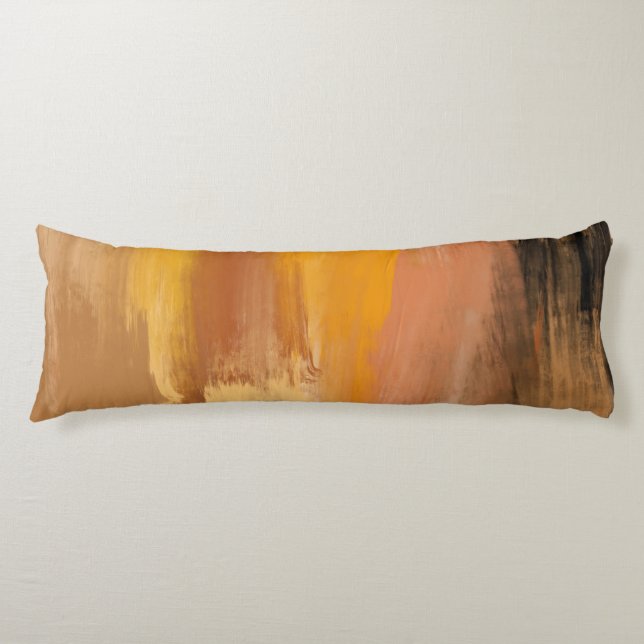 Abstract Grounded Earth Body Cushion (Front)