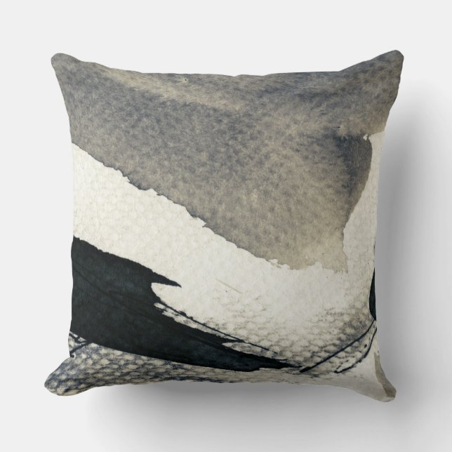 Abstract grunge background, ink texture. 4 cushion (Front)