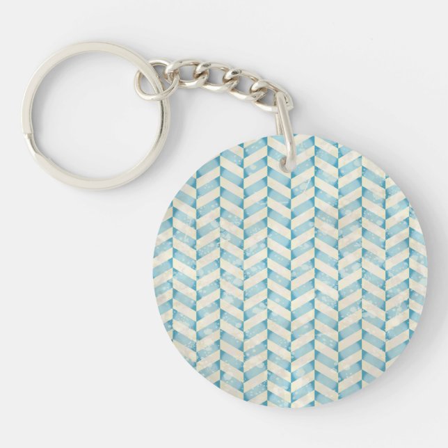 Abstract grunge background key ring (Front)